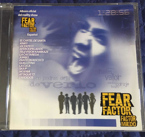Fear Factor México. Cd. Usado. Cartel De Santa (Usado)