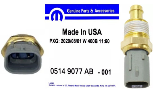 Sensor Valvula Temperatura Grand Cherokee 5.7 4g 2011 A 2021