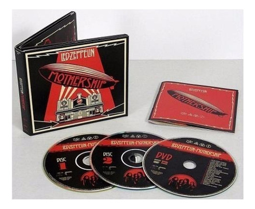 Led Zeppelin Mothership 2 Cd + Dvd Cerrado