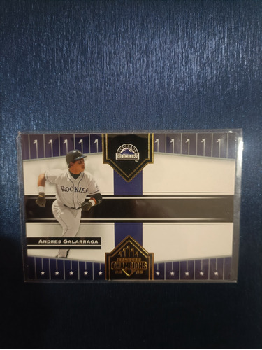  Barajita De Béisbol De Andrés Galarraga Rockies Colorado