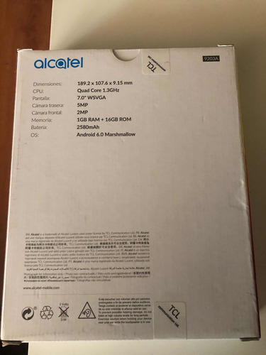 Alcatel A3 + Celular 7
