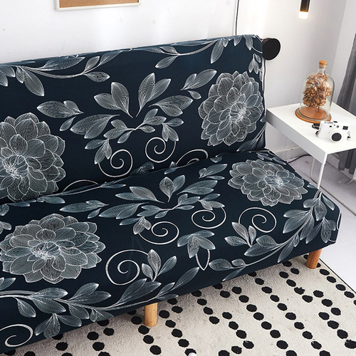 Q Home Stretch Elástico Sin Brazos For Sofá Cama Funda Para