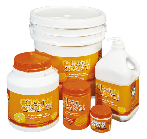 Locx || Clean Orange Limpia Manos Industrial X5kg