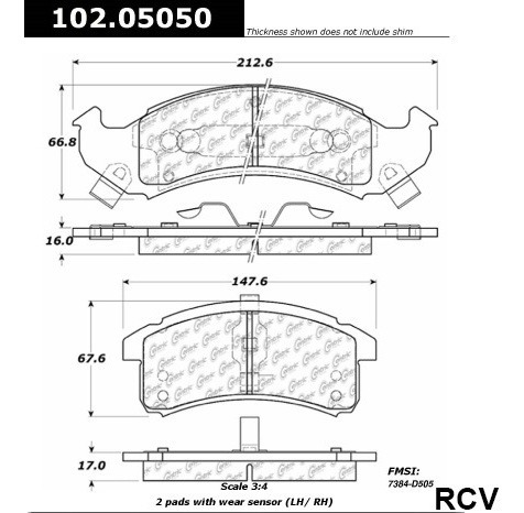 Balatas Disco  Delantera Para Chevrolet Lumina Apv  1992