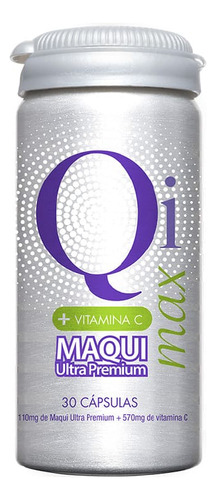 Qi Max 110 Mg Vitamina C 570 Mg X 30 Cápsulas 