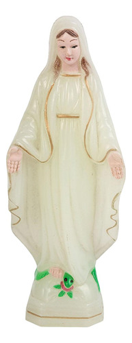 Santísima Madre Virgen María Estatuilla 10cm Luminoso