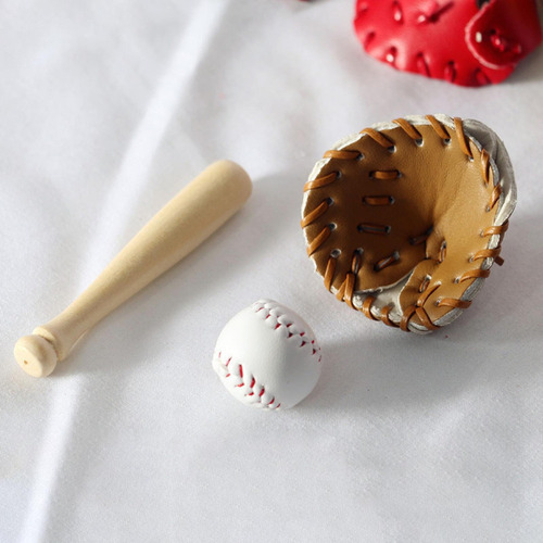 Juego De Deportes En Miniatura Para Casa De Muñecas, Mini