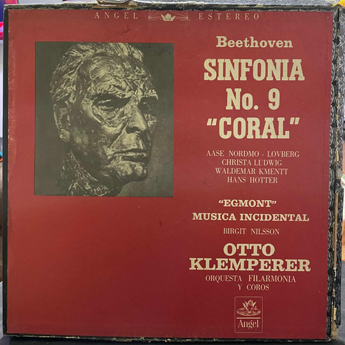 Disco Vinilo De Época Beethoven Sinfonia No. 9 Coral 