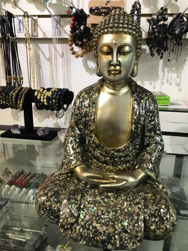 Figura Buda Mudra ,mantra, Meditación