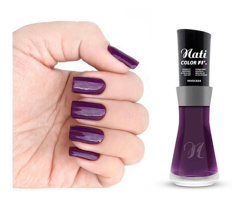 Imagem 2 de 2 de Esmalte Nati Colorfix - Invocada