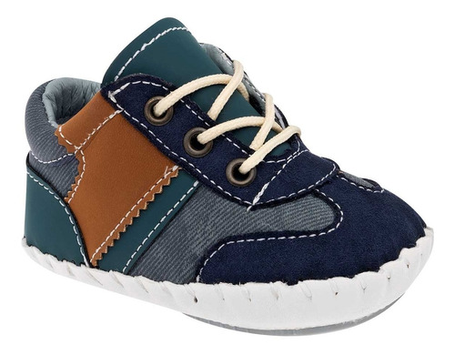 Zapato Bebe Niño Delin Kids 015 Marino 09-12 *104-381 T9**