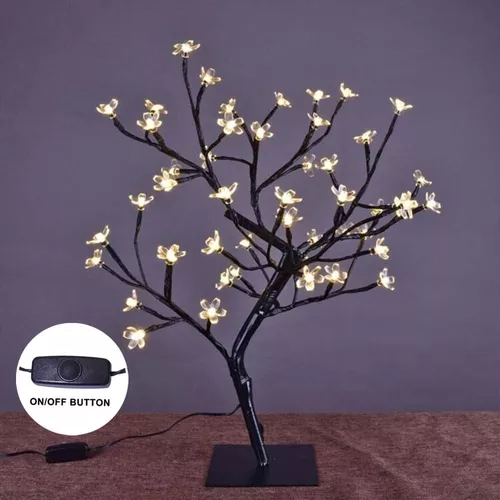 Arbol Bonsai Flor Cerezo Artificial Luz Led Decoracion Light en venta en  Tijuana Baja California por sólo $ 1,375.00 - OCompra.com Mexico