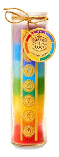 Vela En Capas Chakra & Luck Premium Seven Chakras | 7 Chakra