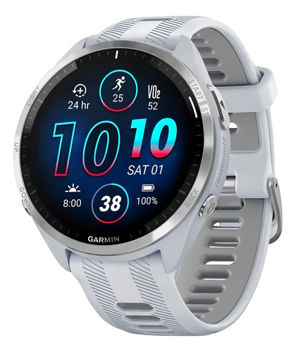 Relógio Garmin Forerunner 965 Branco Branco/cinza