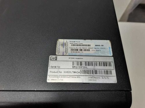 Computador Servidor Workstation Hp Z200 I5 8gb Ram Hd 500gb