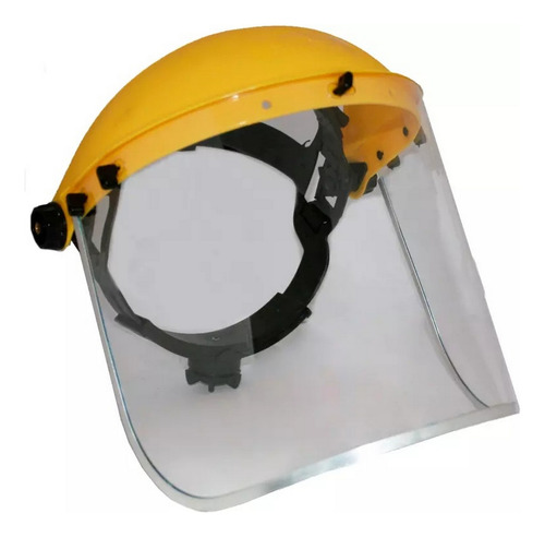 Protector Facial Transparente Con Matraca
