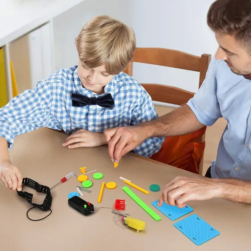 Juego De 5 Kits Stem, Dc Motors - Kit Robotico De Montaje El