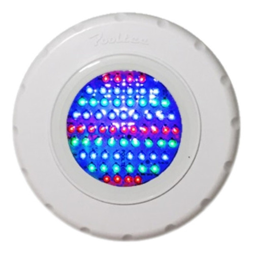Kit C/4 Refletores Pooltec Para Piscina De Vinil Led 65 Abs