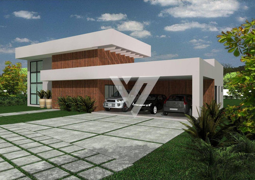 Imagem 3 de 4 de Casa Com 3 Dormitórios À Venda - Condomínio Residencial Lago Azul Golf Club - Araçoiaba Da Serra/sp - Ca1965