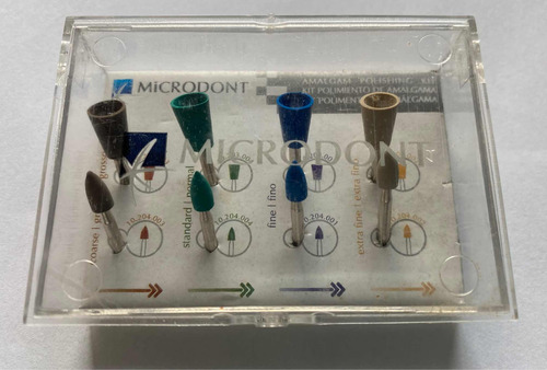 Kit Polimento De Amalgama - Microdont (Usado)