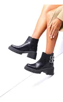 Comprar Zapatos Borcegos Botas  Mujer Botitas Plataformas Cuero 