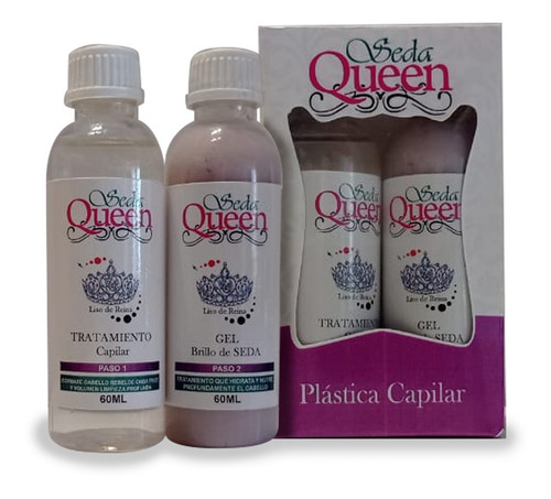 Plastica Capilar Seda Queen 60ml - mL a $350