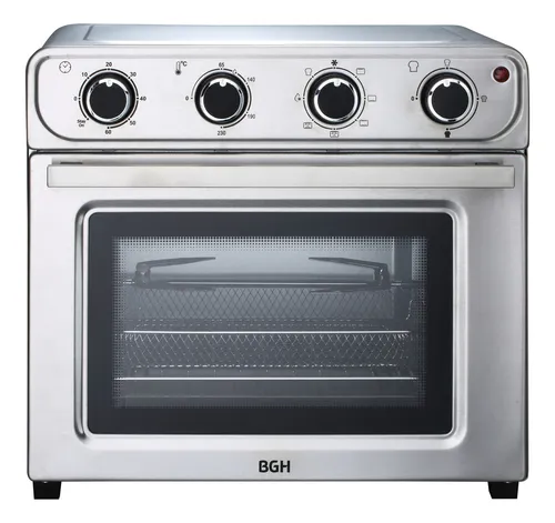 comprar Horno Eléctrico 30lts Bgh Bhe30fx24t Grill + Spiedo Inox