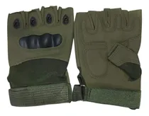 Comprar Luvas Tatica Militar Airsoft Paintball Meio Dedo Wsh Verde M