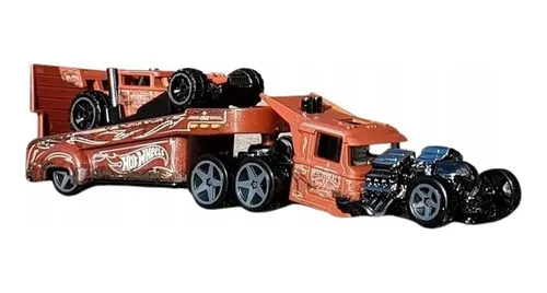 Caminhão de Transporte Hot Wheels com Carrinho - Super Rigs