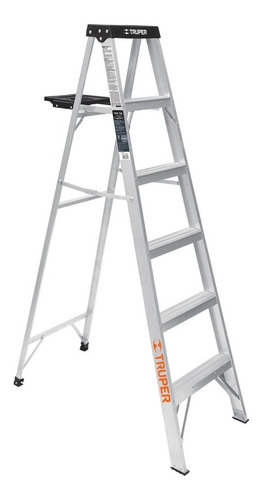Escalera Tipo Tijera 5 Peldaño Escalones Marca Truper 91kls
