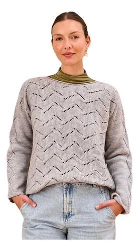 Sweater Calado Oversize Zorzal Mauro Sergio !