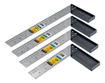 Comprar Escuadras Para Carpintero, 4 Piezas, 6'', 8'', 10'' Y 12''