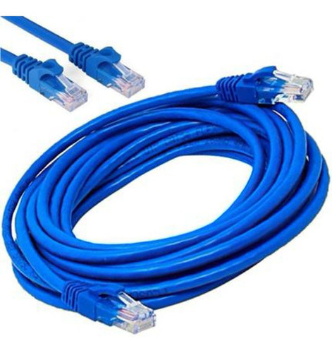 Cabo De Rede Computador 3 Metros Patch Cord 3m Cat5 Utp Rj45