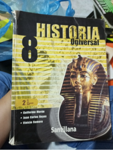 Libro De Historia Universal 2do Año. Editorial Santillana 