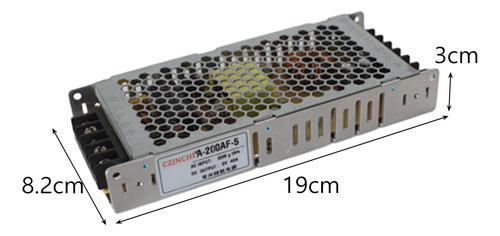 Fuente De Alimentación De 5v, 40a, 200w, Controlador Led