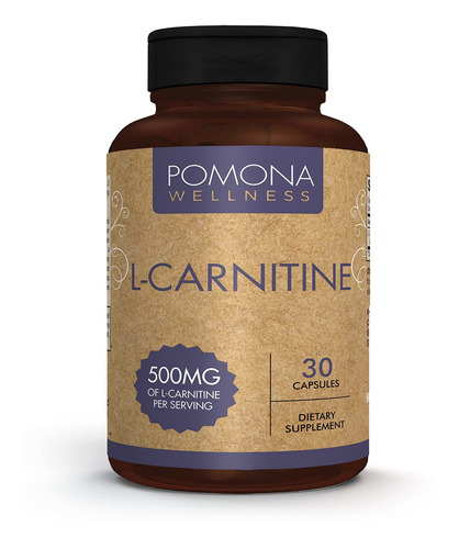 Pomona Wellness L-carnitina, Ayuda A Aumentar El Metabolismo