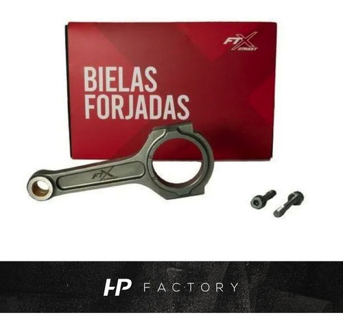 Imagen 3 de 10 de Bielas Forjadas Vw Trend Fox Street 138x17 I-beam X4 Ftx