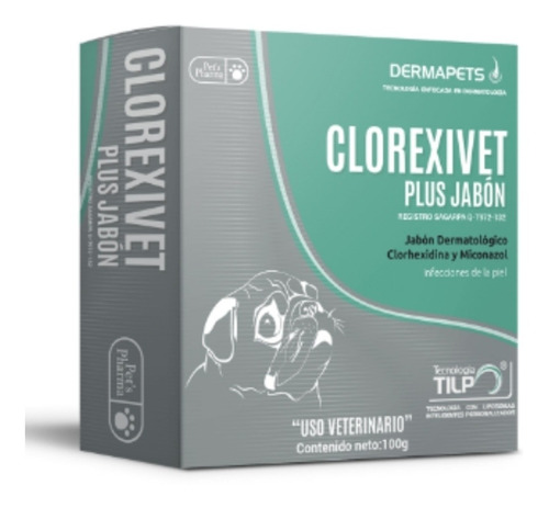 Clorexivet Jabón Para Perros 100 G Pets Pharma