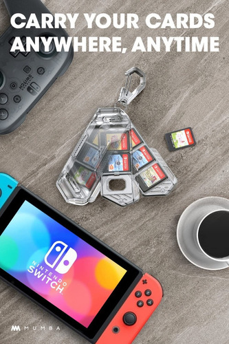 Mumba Capa Case De Cartão De Jogo Para Nintendo Switch