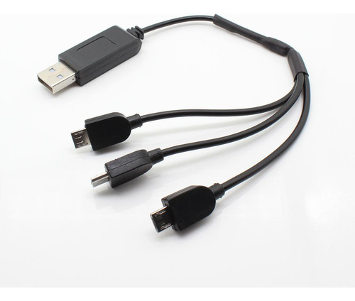 Adaptador De Carga Rápida Con Cargador Usb 4 Dc3.7v 1s Para