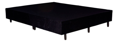 Base Cama Box 1,93x2,03x0,25 Berflex Cor Preto