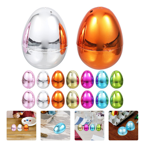 Caixa De Presente Diy Crafts Egg Open Shell Eggs, 20 Unidade