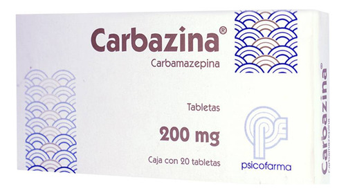 Carbazina 200mg Tab C20 200mg Caja Con 20 Tabletas