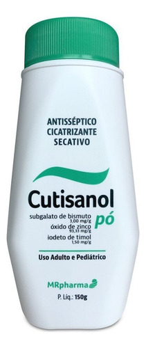Cutisanol Polvo Cicatrizante/Antiséptico 150g