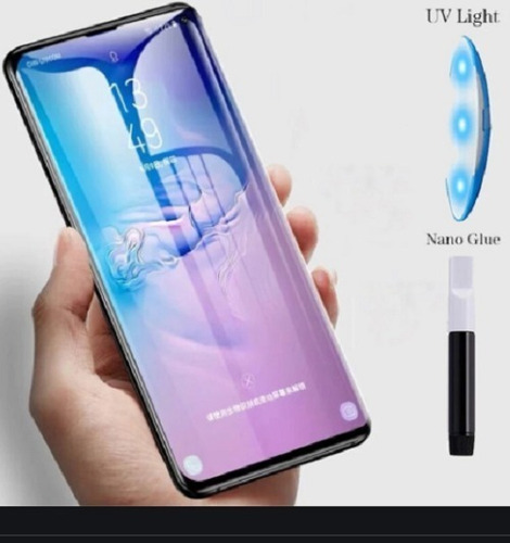 Película Uv Vidro  Cola Líquida Samsung Galaxy S10 Plus