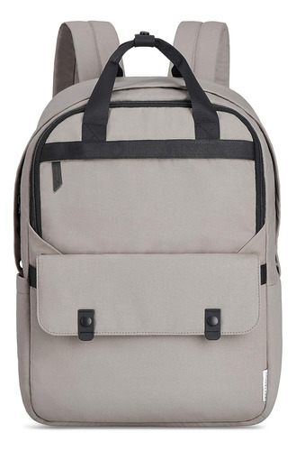 Mochila Travelon 43552-762 Porta Portatil Color Gris