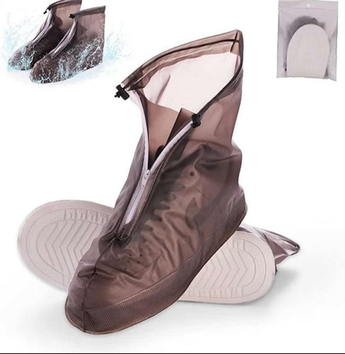 Botas Protector Cubre Zapatos Silicona Impermeable Lluvia