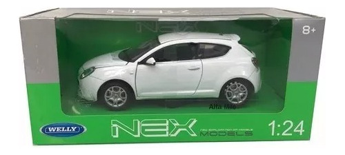 Imagen 3 de 5 de Auto Coleccionable Welly Metálico Alfa Romero Mito 1:24