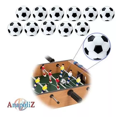 Futbolin Conjunto De 12 Pelotas De Futbol Rrsustitucion De M