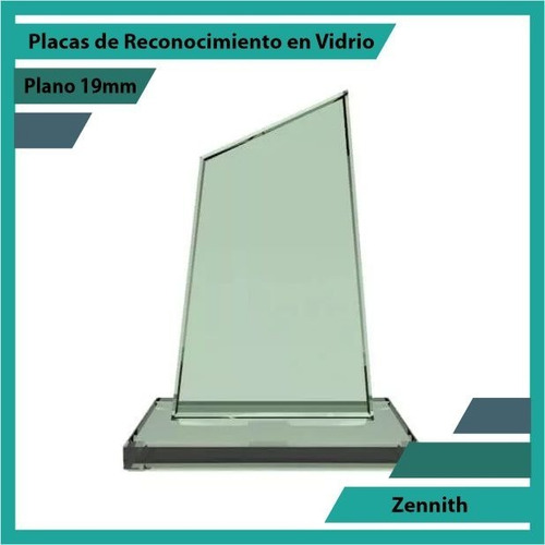 Placas De Reconocimiento En Vidrio Forma Zennith